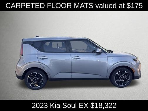 Steel Gray 2023 Kia Soul EX