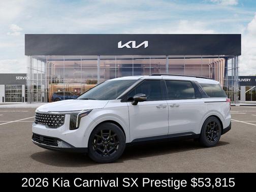 Snow White Pearl 2026 Kia Carnival SX Prestige