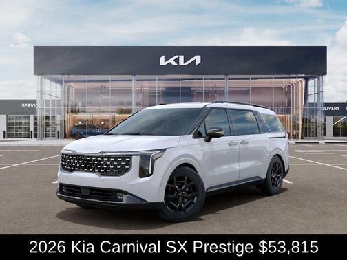 Snow White Pearl 2026 Kia Carnival SX Prestige