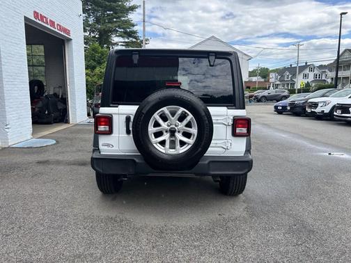 Bright White Clearcoat 2023 Jeep Wrangler Sport S