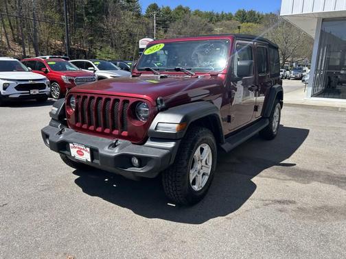 Snazzberry Pearlcoat 2022 Jeep Wrangler Unlimited Sport