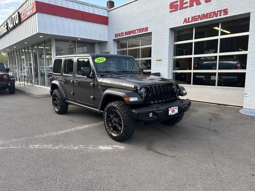 GRAY 2022 Jeep Wrangler Unlimited Sport