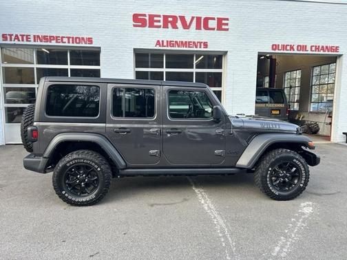 GRAY 2022 Jeep Wrangler Unlimited Sport