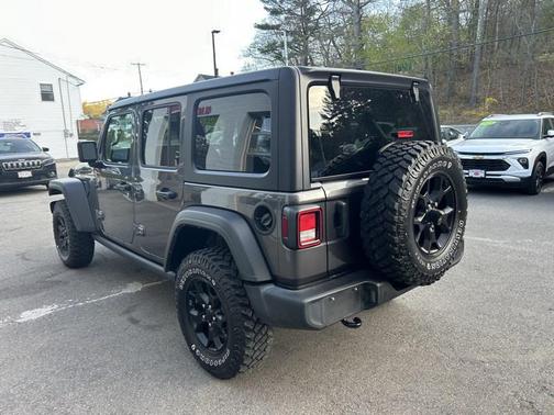 GRAY 2022 Jeep Wrangler Unlimited Sport