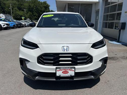 Platinum White Pearl 2024 Honda HR-V SPORT