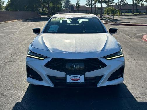 Platinum White 2023 Acura TLX A-Spec