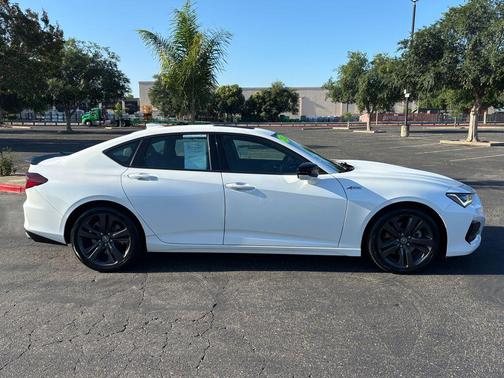 Platinum White 2023 Acura TLX A-Spec