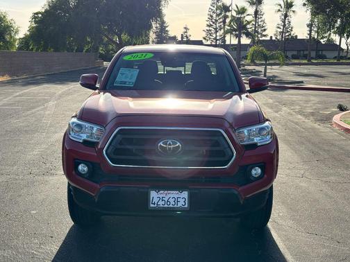 Barcelona Red Metallic 2021 Toyota Tacoma SR5