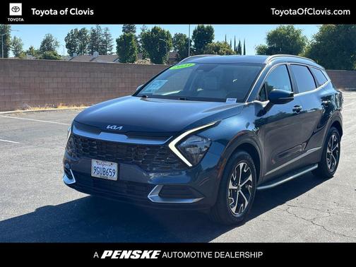 Vesta Blue 2023 Kia Sportage Hybrid EX