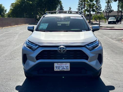 Silver Sky Metallic 2025 Toyota RAV4 Hybrid XLE