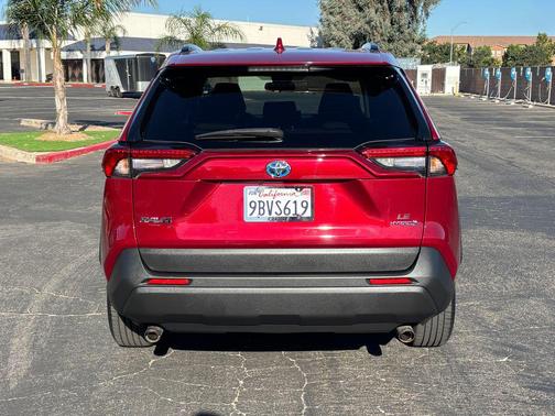 Ruby Flare Pearl 2022 Toyota RAV4 Hybrid LE
