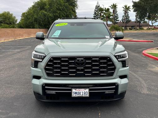 Lunar Rock 2024 Toyota Sequoia Platinum