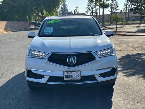 Platinum White Pearl 2020 Acura MDX 3.5L