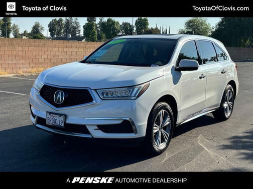 Platinum White Pearl 2020 Acura MDX 3.5L