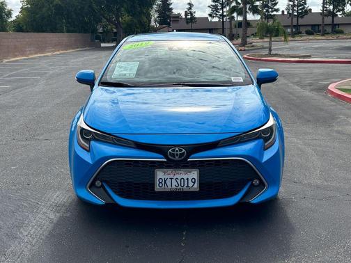 Blue Flame 2019 Toyota Corolla XSE