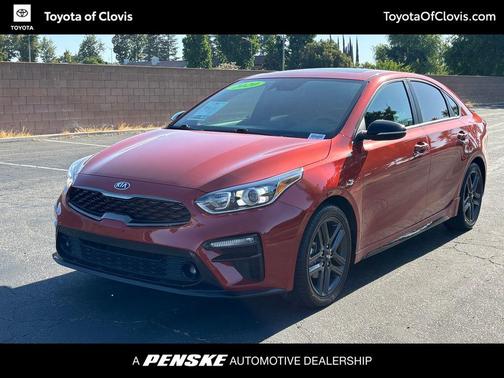 Fire Orange 2020 Kia Forte GT-Line