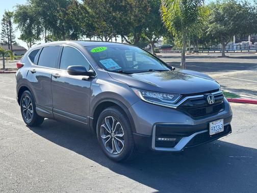 Modern Steel 2021 Honda CR-V Hybrid EX-L