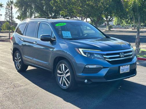 Obsidian Blue 2016 Honda Pilot Elite