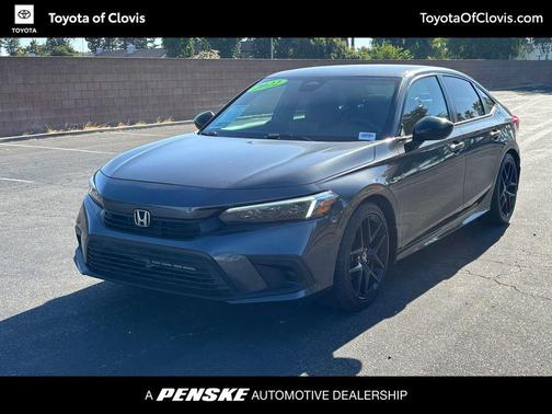 Gray Metallic 2022 Honda Civic Sport