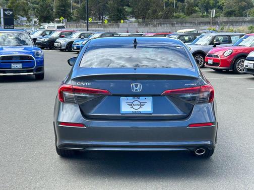 Gray Metallic 2022 Honda Civic Sport