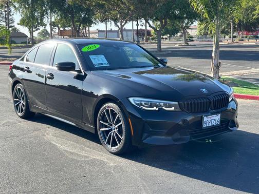 Jet Black 2021 BMW 330 330i
