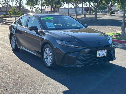Midnight Black Metallic 2026 Toyota Camry LE