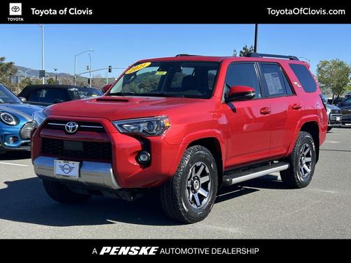 Barcelona Red Metallic 2021 Toyota 4Runner TRD Off Road Premium