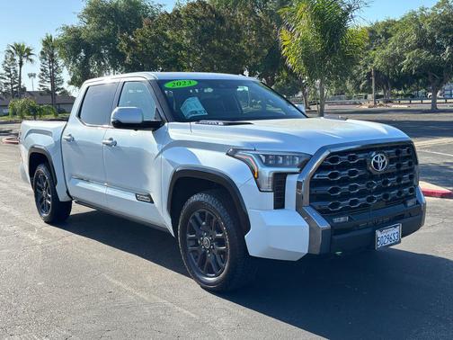 Wind Chill Pearl 2023 Toyota Tundra Hybrid Platinum
