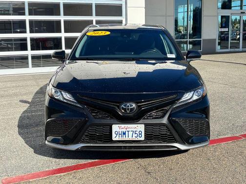 Midnight Black Metallic 2023 Toyota Camry XSE