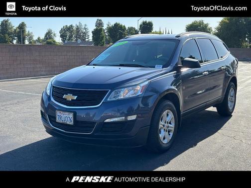 Atlantis Blue Metallic 2014 Chevrolet Traverse LS