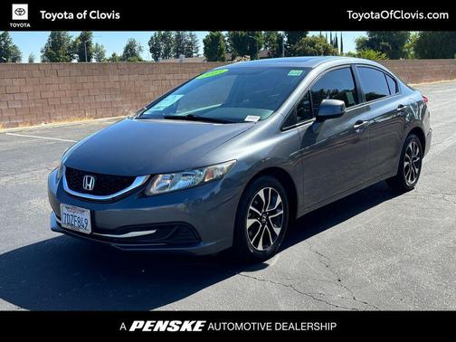 Gray 2013 Honda Civic EX
