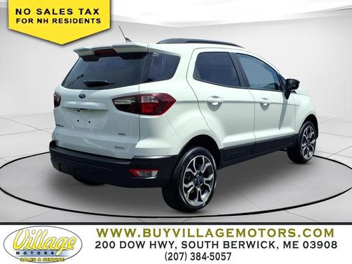 Diamond White 2019 Ford EcoSport SES