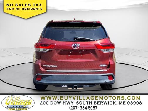 Salsa Red Pearl 2018 Toyota Highlander SE