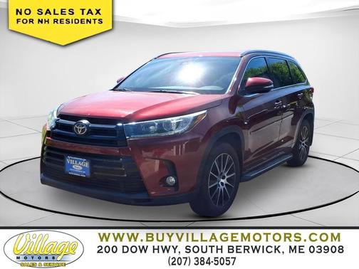 Salsa Red Pearl 2018 Toyota Highlander SE