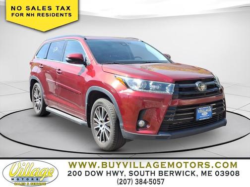 Salsa Red Pearl 2018 Toyota Highlander SE