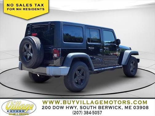 2016 Jeep Wrangler Unlimited Black Bear