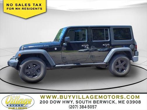 2016 Jeep Wrangler Unlimited Black Bear