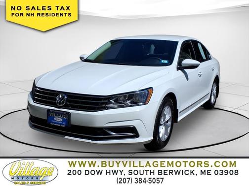 Pure White 0q0q 2016 Volkswagen Passat 1.8T S