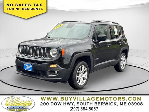 Black 2018 Jeep Renegade Latitude