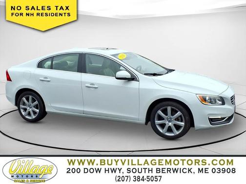 Ice White 2016 Volvo S60 T5 Drive-E Premier