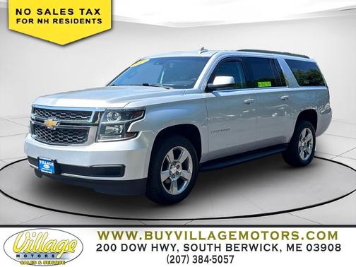 Silver Ice Metallic 2019 Chevrolet Suburban LT
