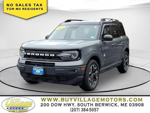 Carbonized Gray Metallic 2021 Ford Bronco Sport Outer Banks