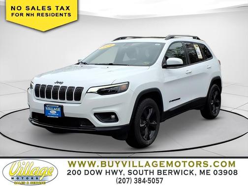 Bright White Clearcoat 2019 Jeep Cherokee Altitude
