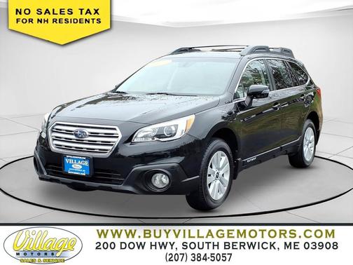 Crystal Black Silica 2017 Subaru Outback 2.5i Premium