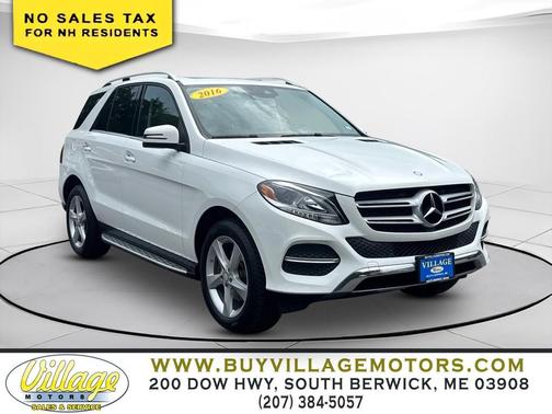 Polar White 2016 Mercedes-Benz GLE-Class GLE 350 4MATIC