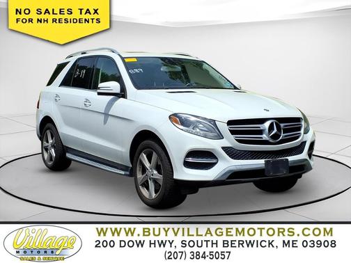 Polar White 2016 Mercedes-Benz GLE-Class GLE 350 4MATIC