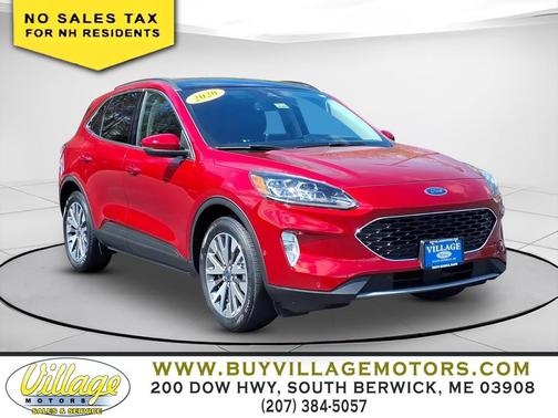 Rapid Red Metallic Tinted Clearcoat 2020 Ford Escape Titanium