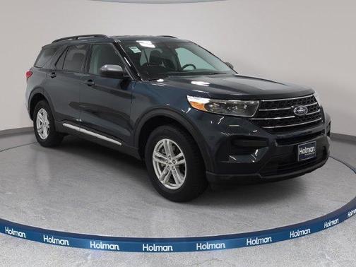 Blue Metallic 2023 Ford Explorer XLT