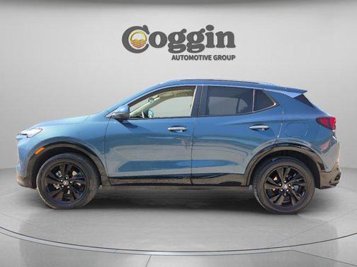 Ocean Blue Metallic 2024 Buick Encore GX Sport Touring