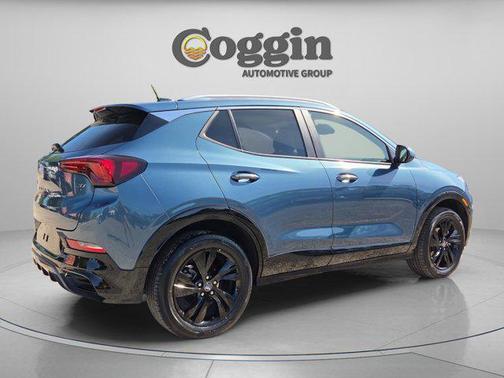 Ocean Blue Metallic 2024 Buick Encore GX Sport Touring
